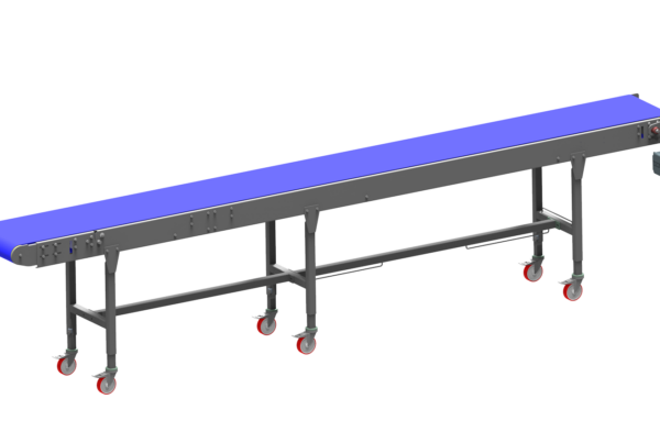Straight belt conveyor