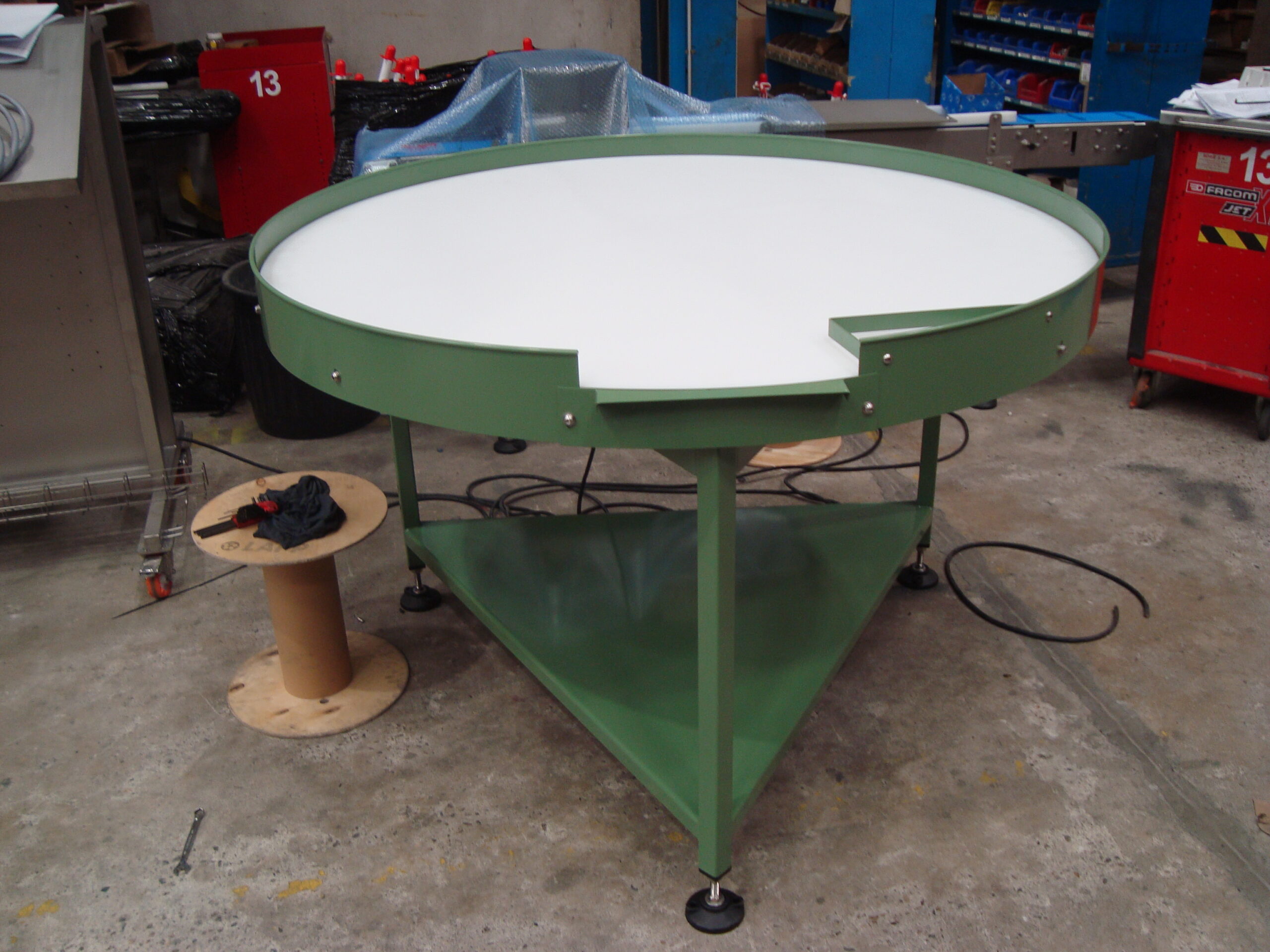 Table tournante d'accumulation BENNE SA