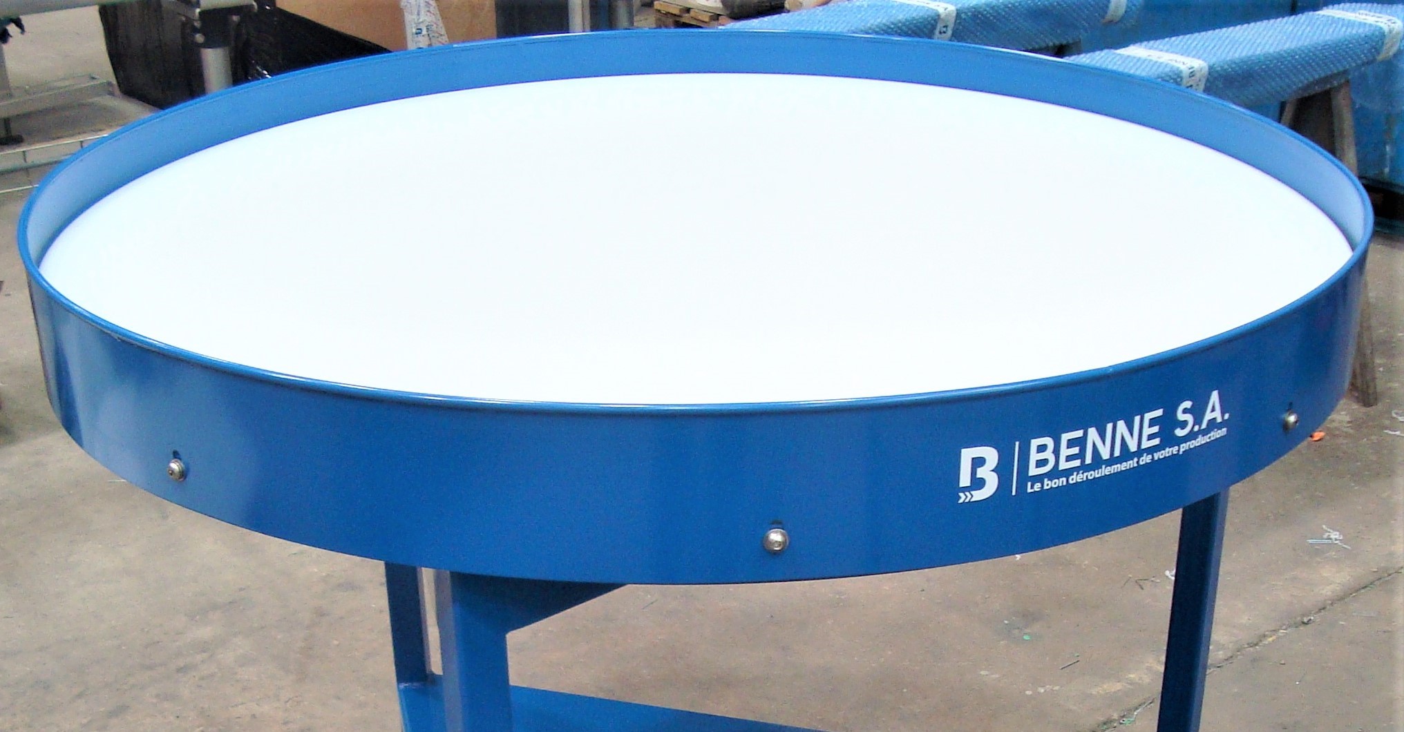 Table tournante d'accumulation BENNE SA