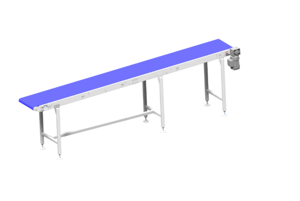 Straight small-roller belt conveyor