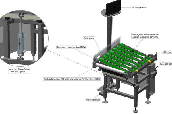 Convoyeurs pour la fin de ligne d'une usine de fabrication de tablettes de chocolat