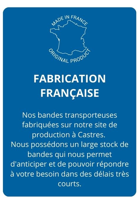 Fabrication française bandes et courroies BENNE SA