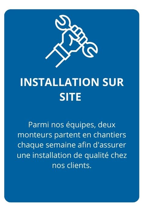 Installation sur site bandes et courroies BENNE SA