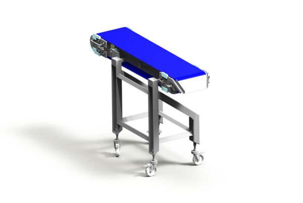 Hygienic conveyor for the food industry