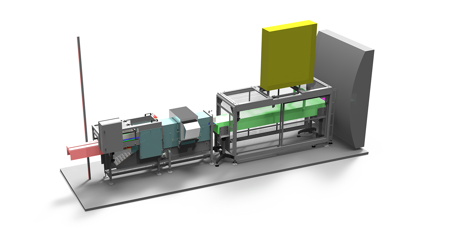 Détecteur de métaux et éjecteur de produits
