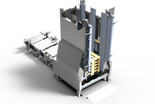 Dépileur de palettes en inox