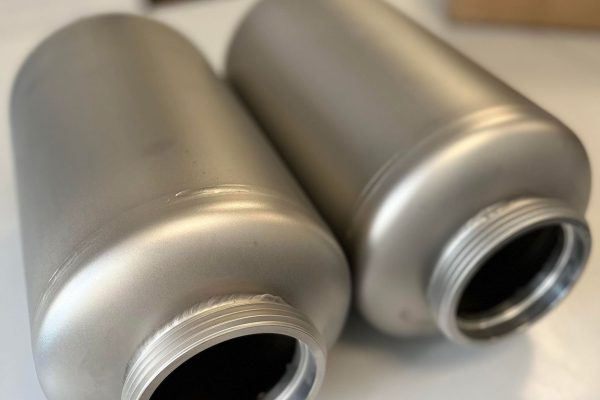 Bidons inox microbillés