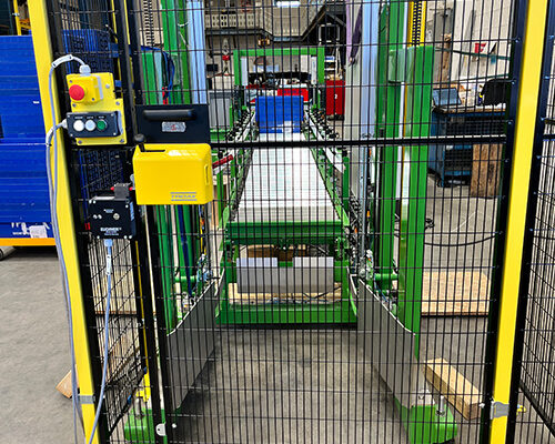 Ligne de convoyage pour dépiler des bacs (4)