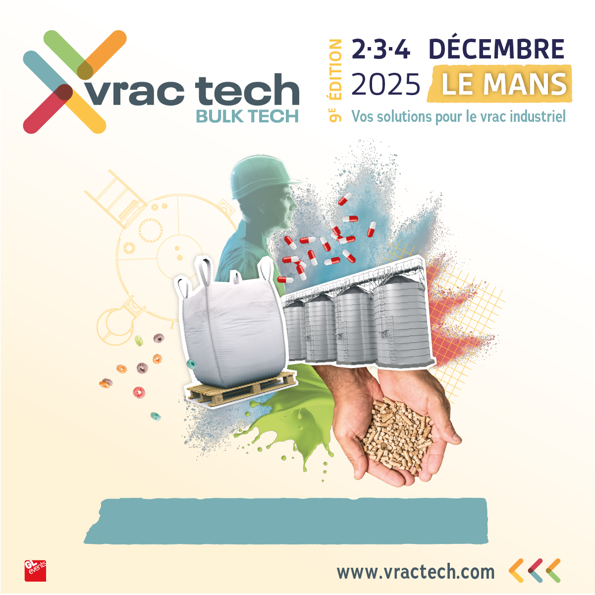 Nous serons sur le VRAC TECH les 2, 3 et 4 décembre prochain !