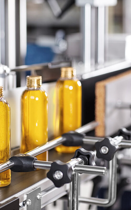 Convoyeur secteur cosmétique