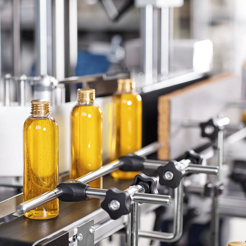 Convoyeur secteur cosmétique