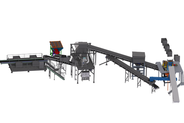 CORUDO VISUEL 1 RS Ligne de tri en 3D